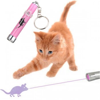 Caneta Laser Para Gato Com Imagem de Rato